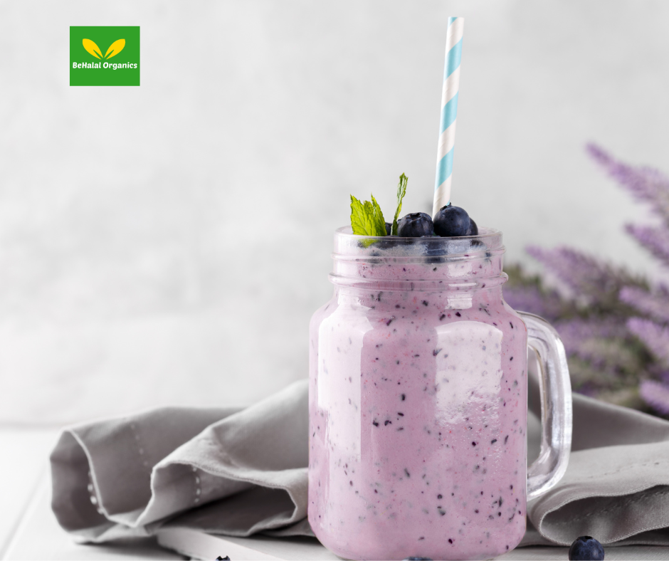 Purple Irish Sea Moss Smoothie