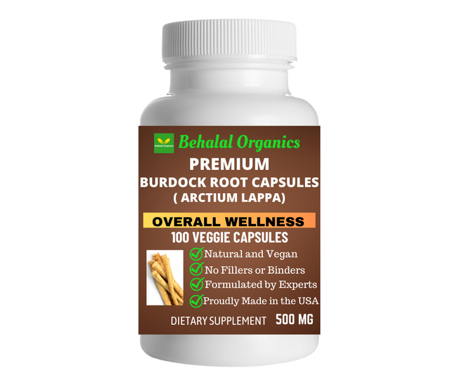 Burdock root capsule_Behalalorganics