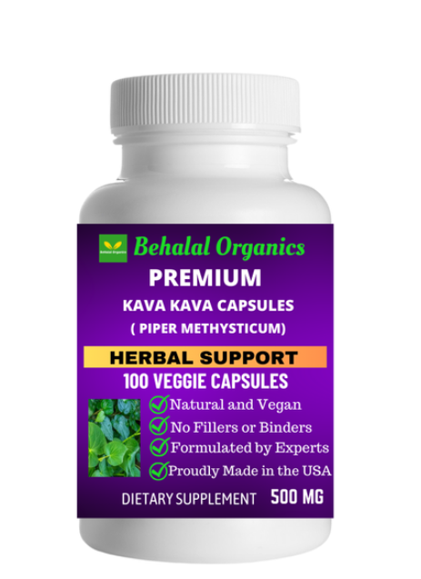 Kava Kava Capsules_Behalal Organics