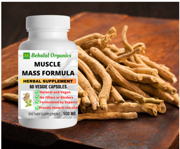 Muscle Mass Formula Capsule_Behalal Organics