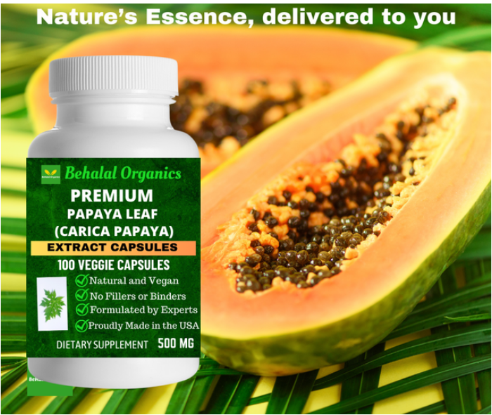 Papaya Leaf Extract_Behalal Organics