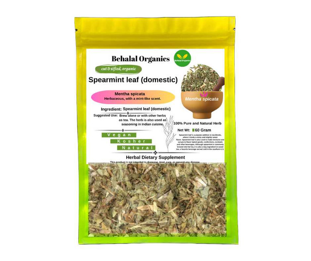 Spearmint Leaf_Behalal Organics